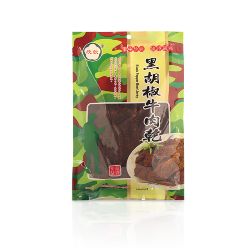 欣欣黑胡椒牛肉乾(180公克/包)  |阿欣師風味館|休閒佐茶食品