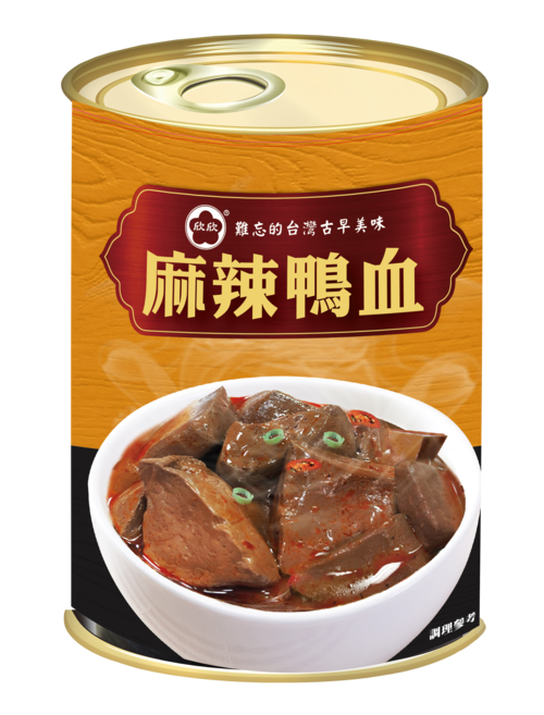 麻辣鴨血1000g  |阿欣師風味館|豐饌罐裝食品