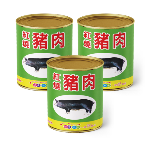 紅燒豬肉（大）3罐x800公克/罐產品圖