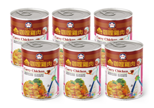 咖哩雞肉  6罐x250g/罐  |產品訂購|中元普渡推薦