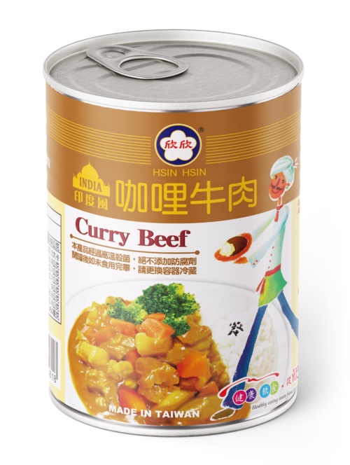 咖哩牛肉 250g/罐產品圖