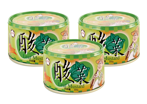 酸菜（原味） 3罐x200g/罐  |產品訂購|其他｜小菜．養生系列