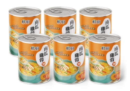 南瓜雞蓉粥 6罐x250公克/罐  |阿欣師風味館|豐饌罐裝食品