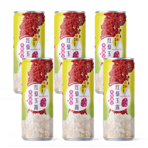 【免運】紅藜玉露禮盒組 6罐x250g/罐