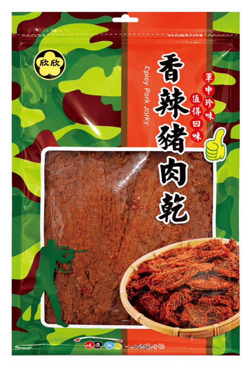 香辣豬肉乾 200公克/包