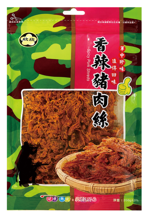香辣豬肉絲 200公克/包產品圖