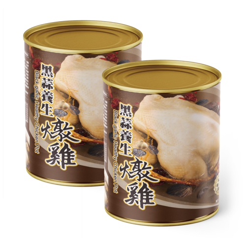 黑蒜養生燉雞 2罐x2600g/罐