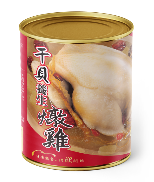 【免運】干貝養生燉雞 2600g/罐產品圖