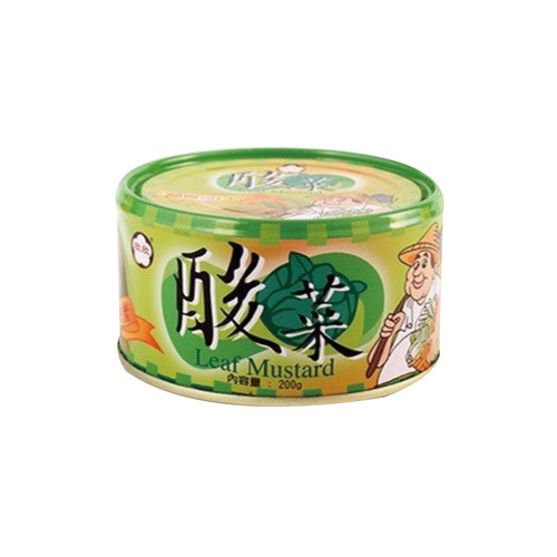 原味酸菜(200公克/罐)易開罐包裝  |阿欣師風味館|豐饌罐裝食品